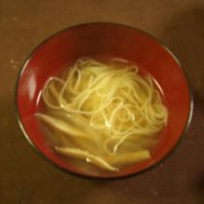 椎茸と玉ねぎのにゅうめん レシピ 作り方 By Icecream 楽天レシピ